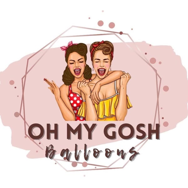 OH MY GOSH BALLOONS logo